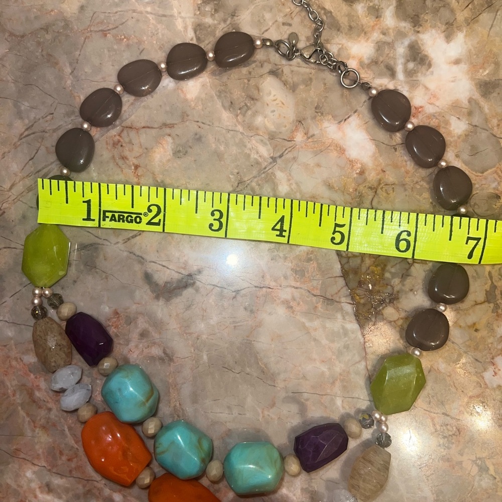 I love this chunky necklace work it for years but time for a new home